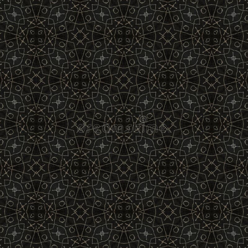 Abstract intricate repeat graphic pattern design vector illustration