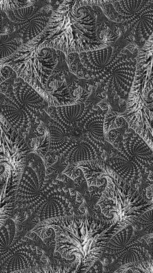 Abstract intricate texture - digitally generated image vector illustration