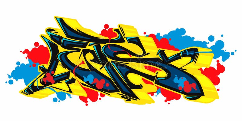 Premium Vector  Crazy graffiti street art urban style vector word