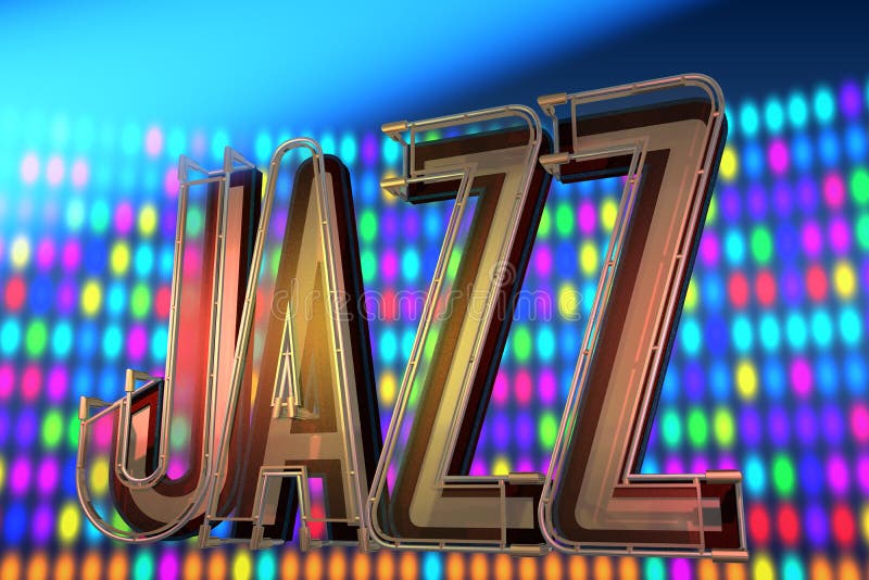 Abstract jazz background