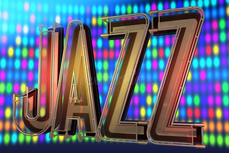 Abstract jazz background