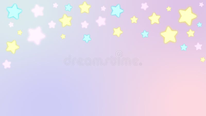 Abstract Kawaii Pastel Soft Colorful Smooth Blurred Textured Background  Stock Illustration - Illustration of data, design: 136935850