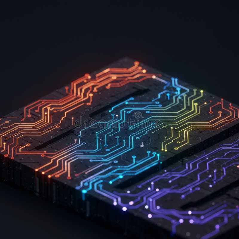 Abstract kleurig ontwerp voor stroomkaart vector illustratie