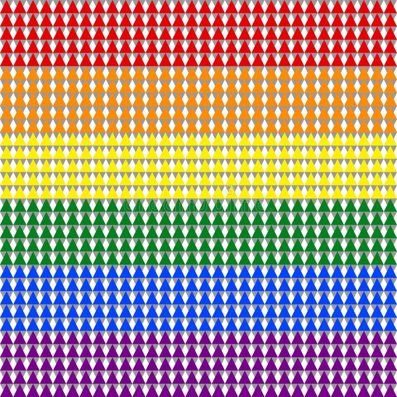 Abstract kleurrijk geometrisch patroon van regenboog LGBTQ/LGBT-trotsvlag, Vectorillustratie, EPS 10, witte transparante backgrou stock illustratie Abstract kleurrijk geometrisch patroon van regenboog LGBTQ/LGBT-trotsvlag, Vectorillustratie, EPS 10, witte transparante backgrou stock illustratie
