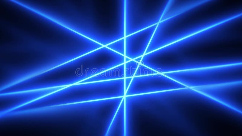Abstract Laser Light Rays Slow Motion Background vector illustration