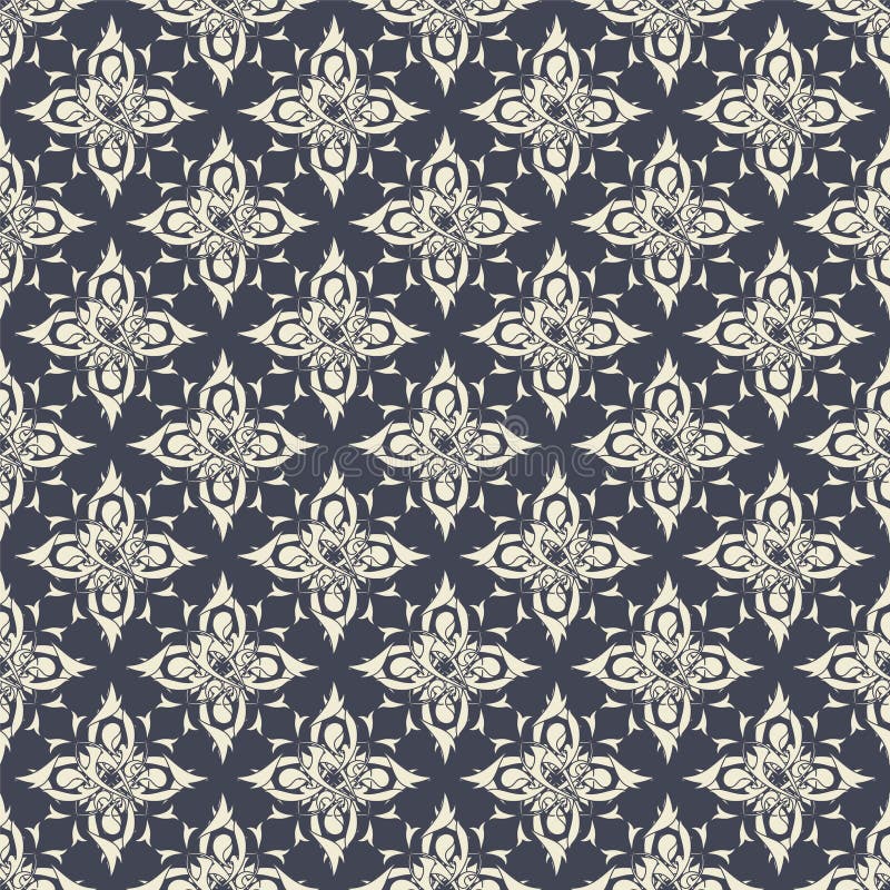 Abstract lattice on a black background royalty free illustration