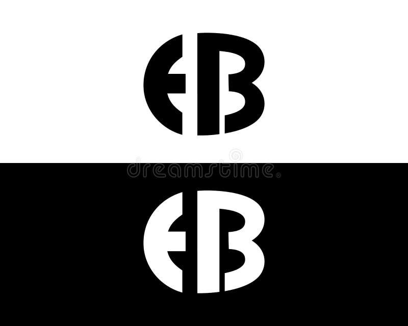 creative Letter EB logo design black and white logo elements. simple letter  EB letter logo,Business corporate letter EB logo design vector Stock Vector  Image & Art - Alamy