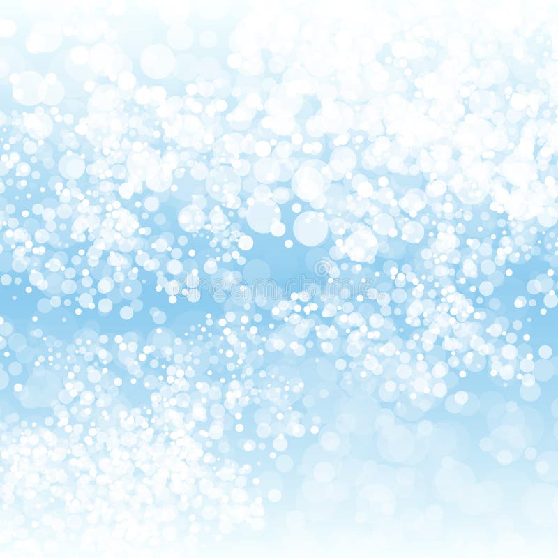 Light baby blue, glitter, sparkle and shine abstract background