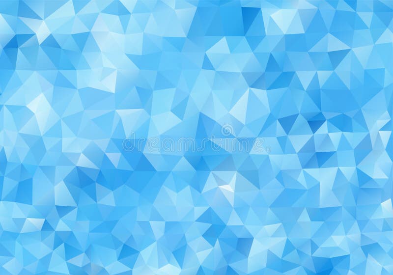 Abstract Light Blue Background. Colorful Polygonal Mosaic Pattern Template.  Blue Vector Triangle Geometric Backdrop Stock Vector - Illustration of  colorful, polygon: 166043133