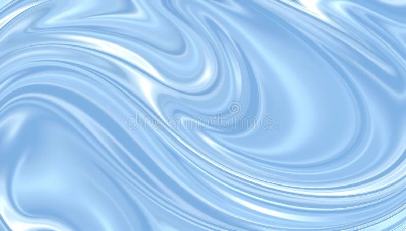Abstract light blue swirl background, fluid texture, calming, modern design, Stock Photo, Generative AI vector illustration