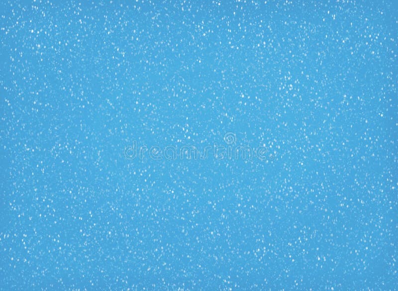 Abstract light blue turquoise background. Snowfall on a blue background. The texture of the snow. Background with snowflakes. royalty free illustration