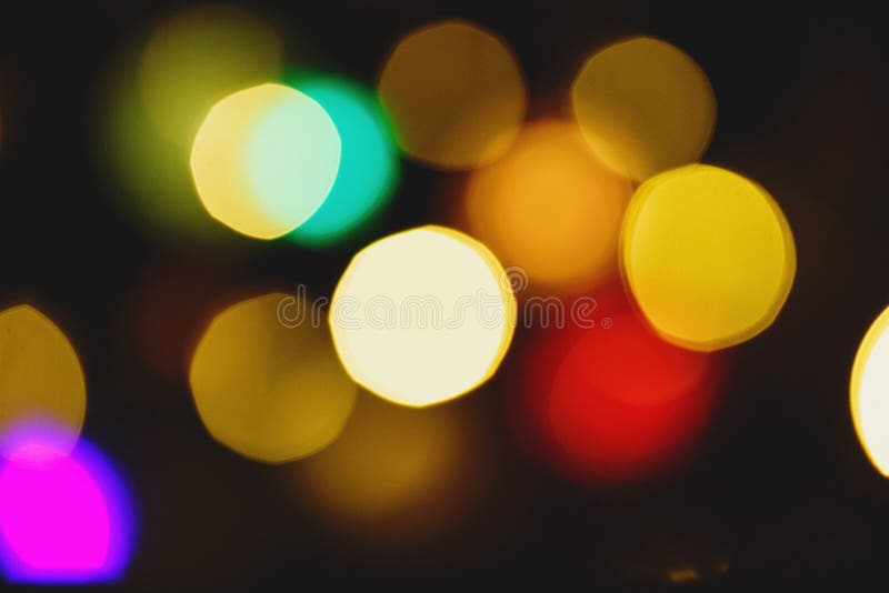 Abstract light celebration background with defocused golden lights for Christmas, New Year, Holiday stock image Abstract light celebration background with defocused golden lights for Christmas, New Year, Holiday stock image