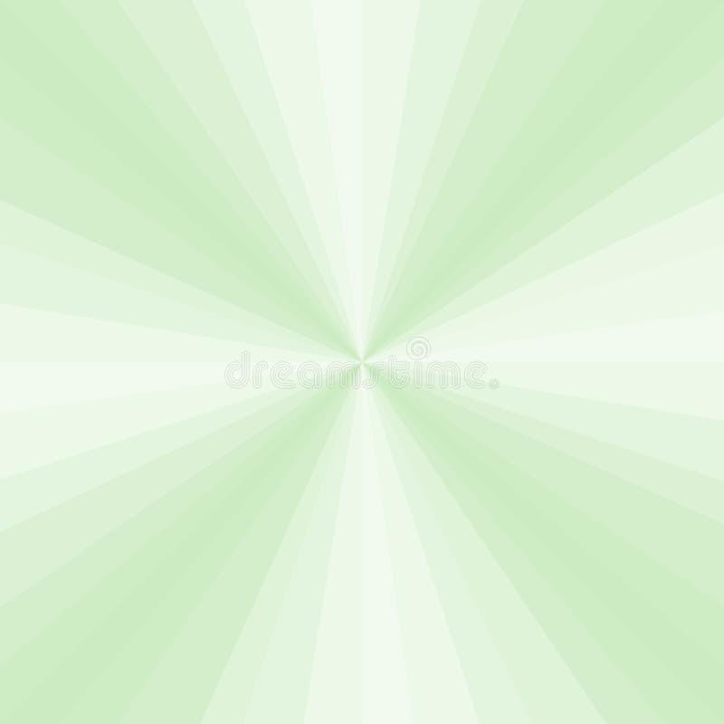 Abstract light Green graduations rays background. Vector vector illustration