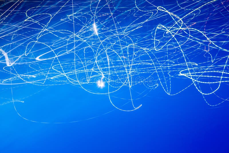 Abstract Light Trails