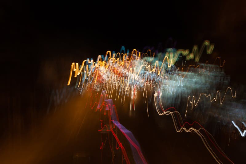 Abstract light stock photo