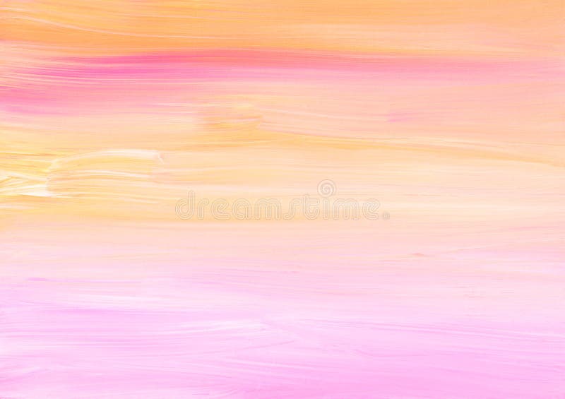 Abstract Light Yellow, Pink and White Background. Soft Artistic