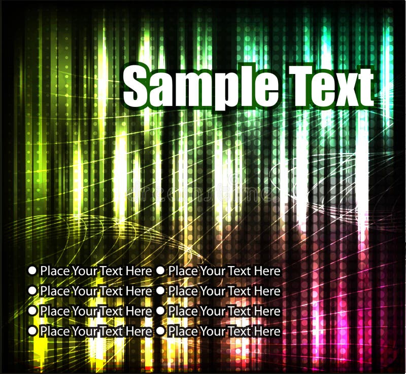Download Abstract lights background stock illustration. Illustration of event - 22998034