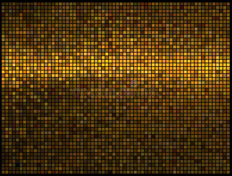 Abstract lights gold disco background stock illustration Abstract lights gold disco background stock illustration