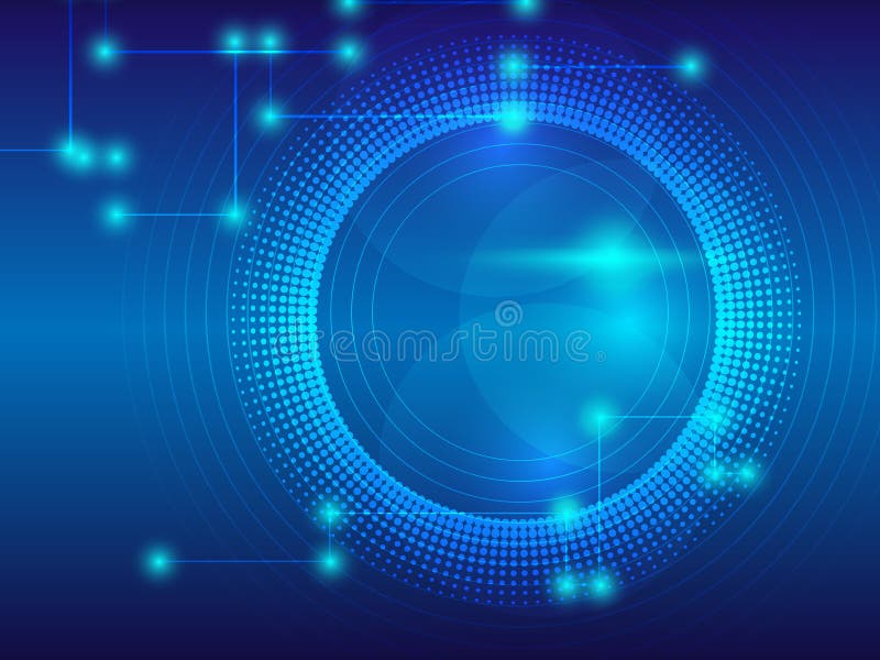 Abstract line background with technology concept vector backgr royalty free illustration