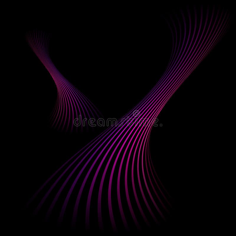 Abstract lines vector illustration