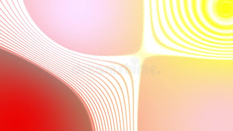 Abstract lines rhythm motion animated on colorful background. Glowing bright neon fast moving streams of light, move along a traje