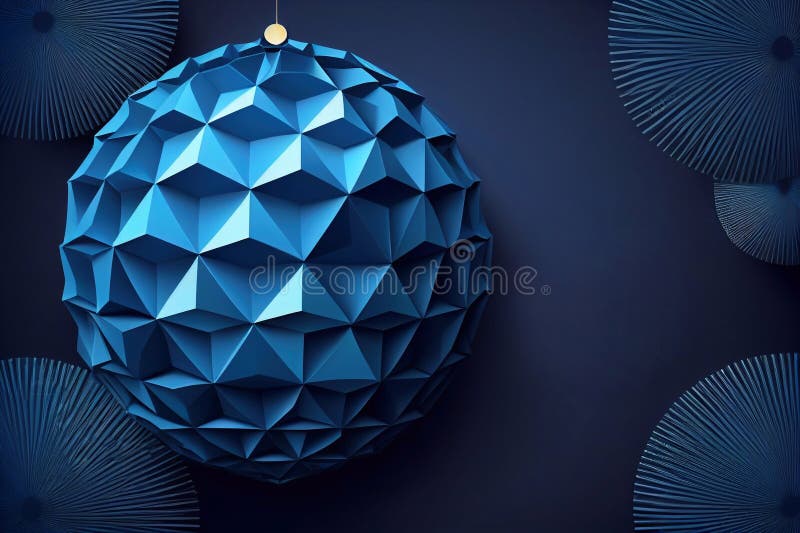 Abstract lines sphere. Generative AI vector illustration