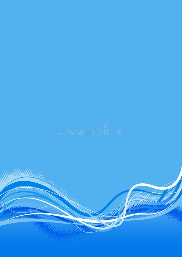 Abstract lines. Vector art