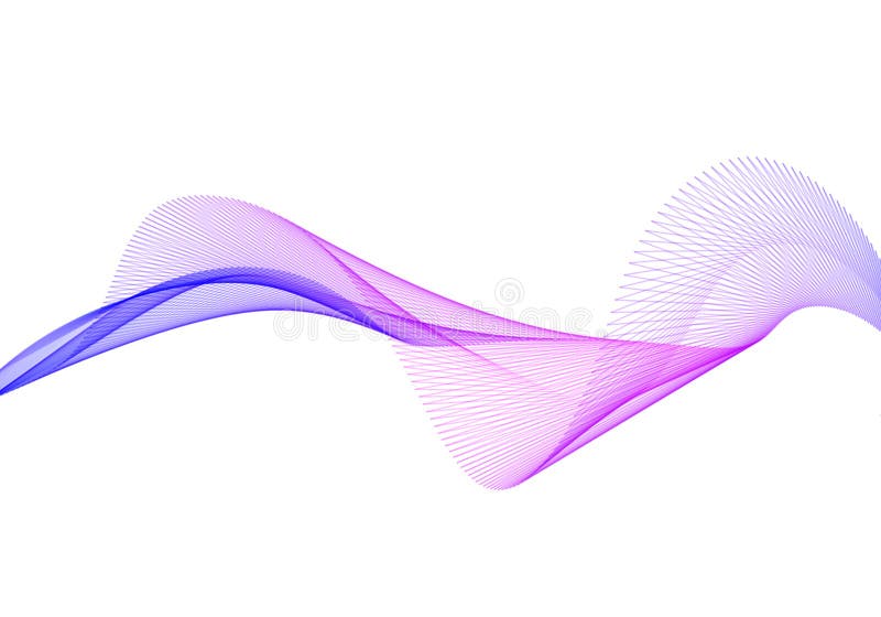 Abstract Lines & Waves Background Design