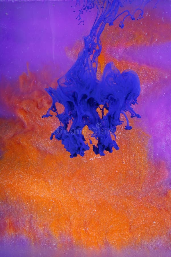 Abstract liquid art