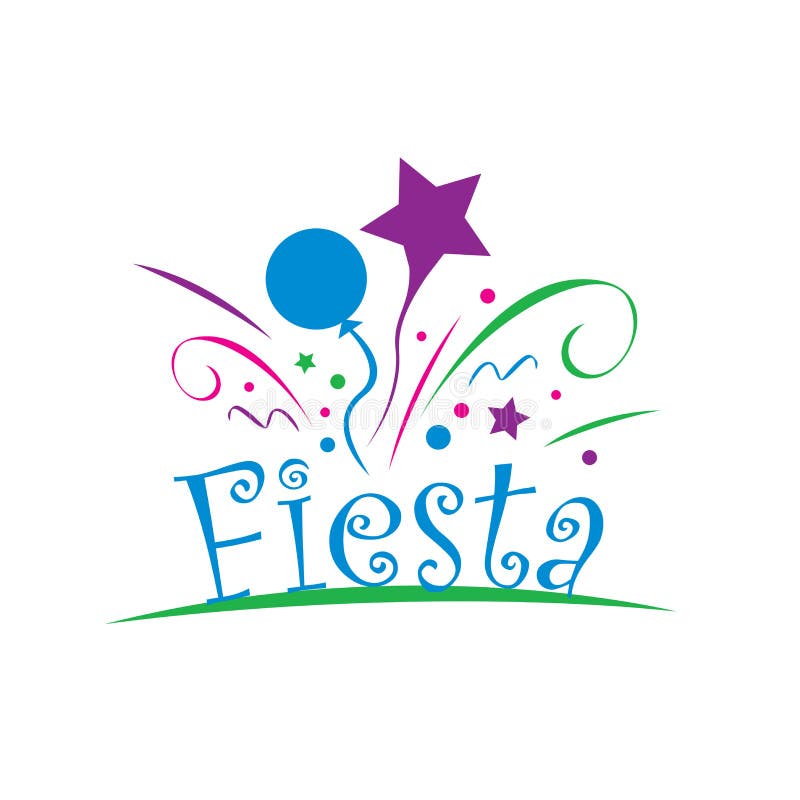 Abstract Logo for the Fiesta. Vector Illustration. Stock Vector ...