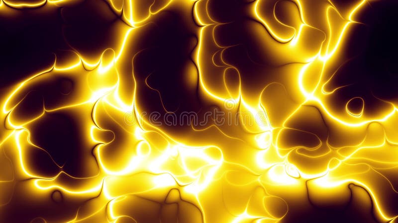 Abstract looping 4k video. Seamless abstract blue wavy psychedelic background for loop playback. vector illustration
