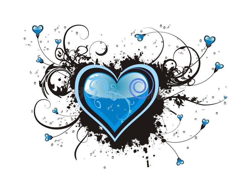 Abstract love background vector illustration