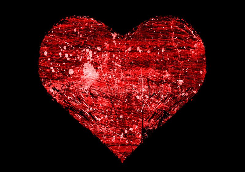 Abstract love symbol stock illustration. Illustration of clipart