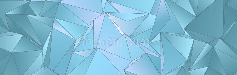Polygonal geometrical texture, 3D stock illustration
