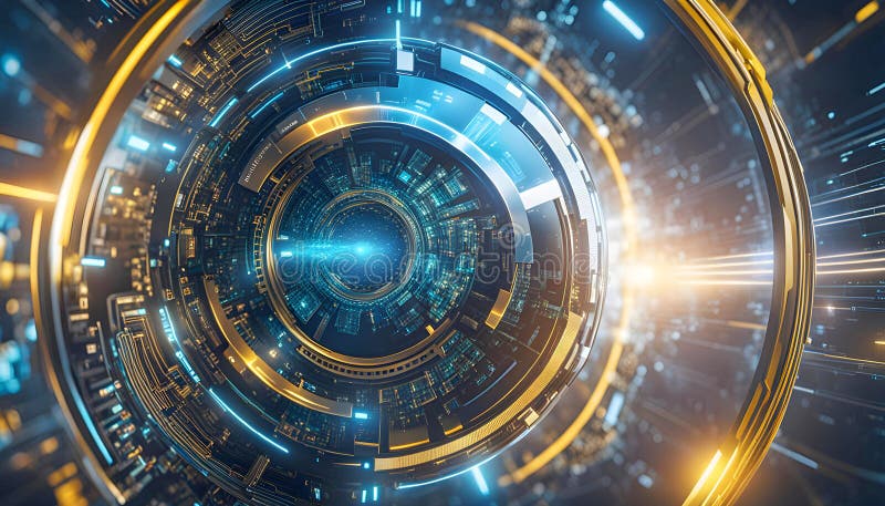 Abstract machine learning on big data network connection background, artificial intelligence science and technology stock images