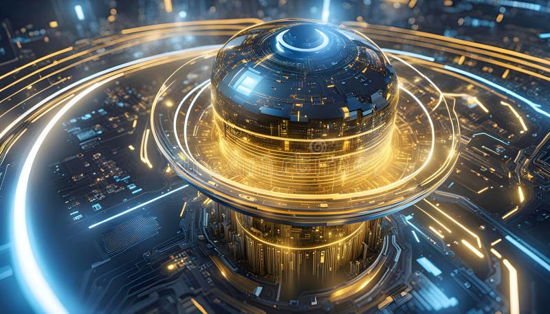 Abstract machine learning on big data network connection background, artificial intelligence science and technology royalty free stock photography