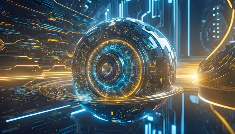 Abstract machine learning on big data network connection background, artificial intelligence science and technology vector illustration