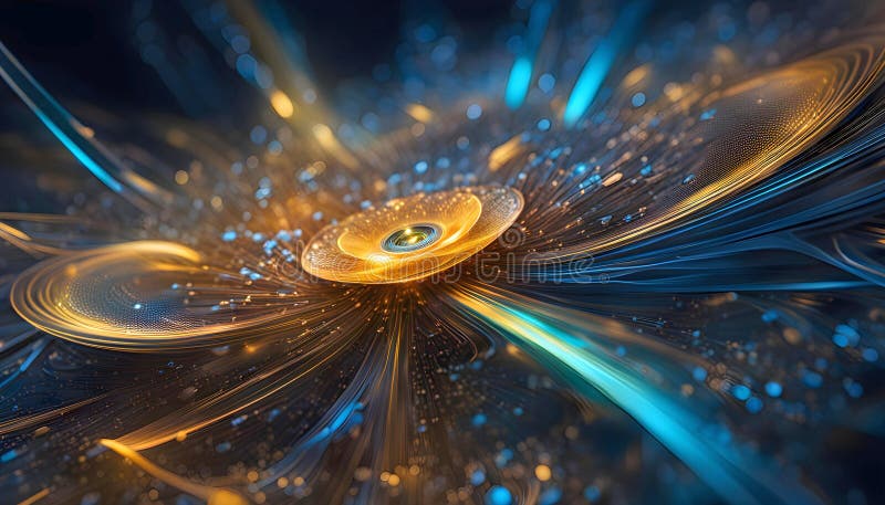 Abstract machine learning on big data network connection background, artificial intelligence science and technology stock photo