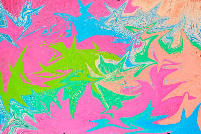 Abstract marble background in multicolored texture close up stock photos