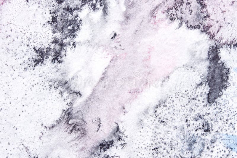 Abstract marble texture with black, gray, and pink tones in organic swirl stock photography