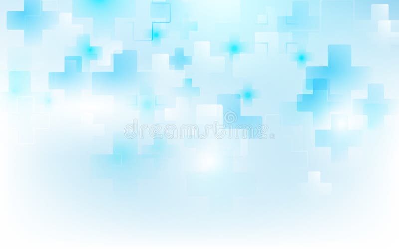Abstract medisch dwars van de vormgeneeskunde en wetenschap concept op zachte blauwe achtergrond stock illustratie Abstract medisch dwars van de vormgeneeskunde en wetenschap concept op zachte blauwe achtergrond stock illustratie
