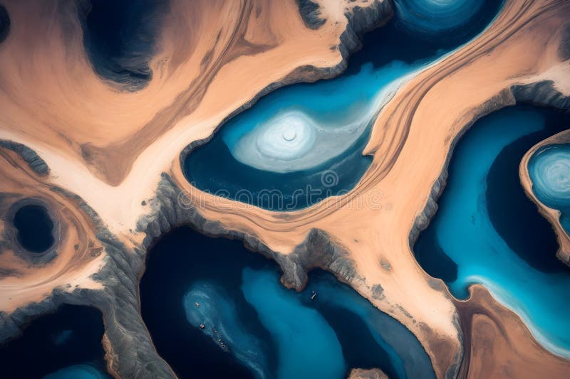 Abstract mesmerizing patterns image generated by Ai. Abstract mesmerizing patterns image professional digital art
