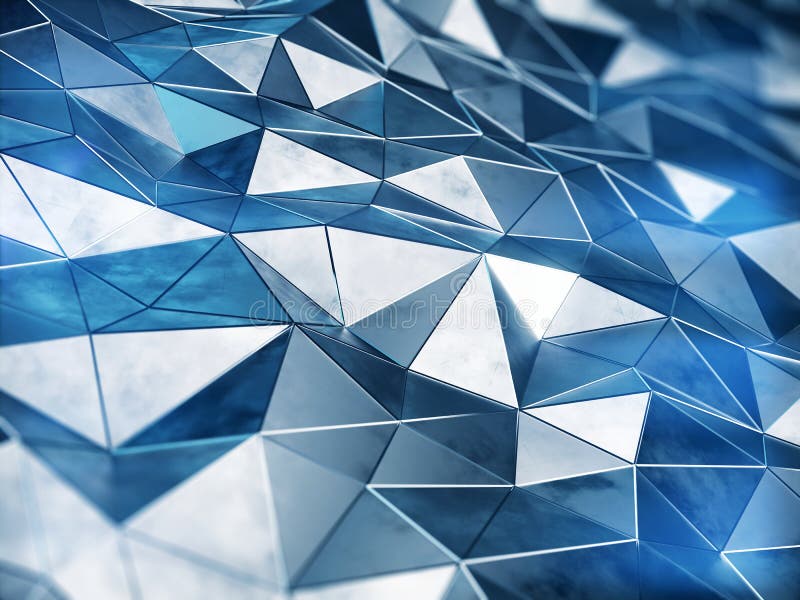 Abstract metall background 3d royalty free illustration