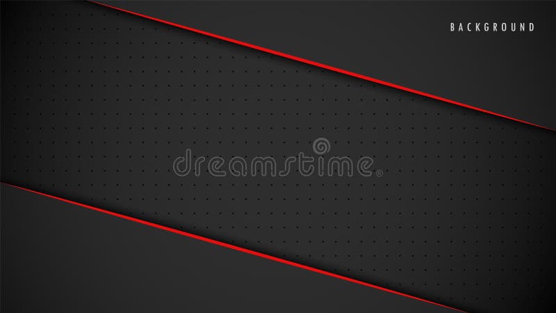 Abstract Metallic Red Black Background, Wallpaper, Frame, Layout. with Blank  Space. Design Vector Modern Simple Premium Stock Vector - Illustration of  background, cover: 200515840