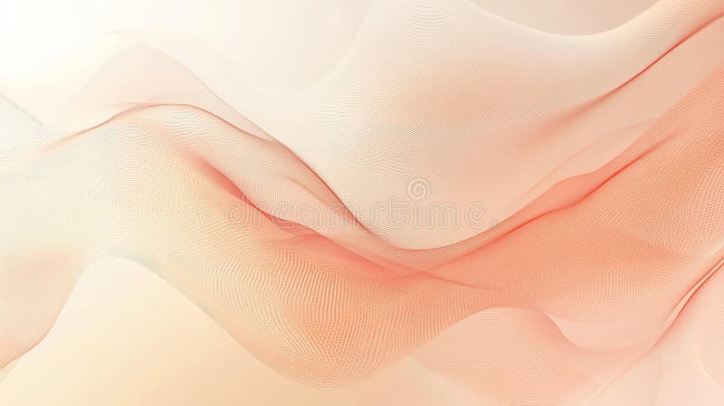 Abstract minimal background in soft coral and beige, with subtle abstract patterns and clean lines,