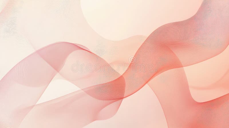 Abstract minimal background in soft coral and beige, with subtle abstract patterns and clean lines,