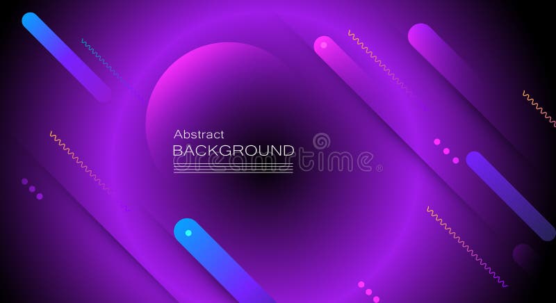 Abstract minimal gradient shapes and geometric pattern composition. Colorful gradient background. stock illustration Abstract minimal gradient shapes and geometric pattern composition. Colorful gradient background. stock illustration