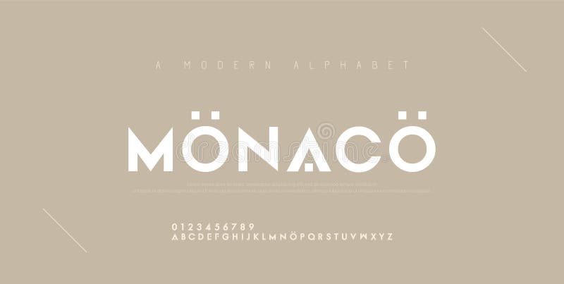 Abstract minimal modern alphabet fonts. Typography technology electronic digital music future creative font. vector illustration royalty free illustration