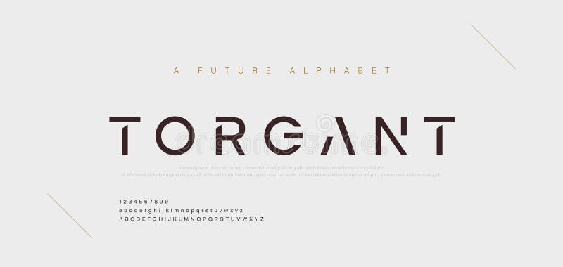 Hand Drawn Abstract Minimalist Modern Font Alphabet Typography