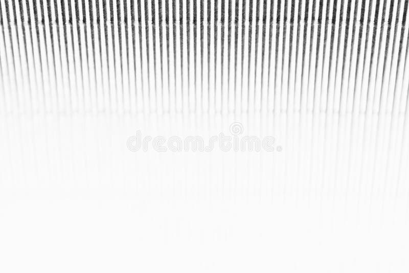 Abstract minimalistic white striped background with vertical lines and header. Copy space. royalty free stock image